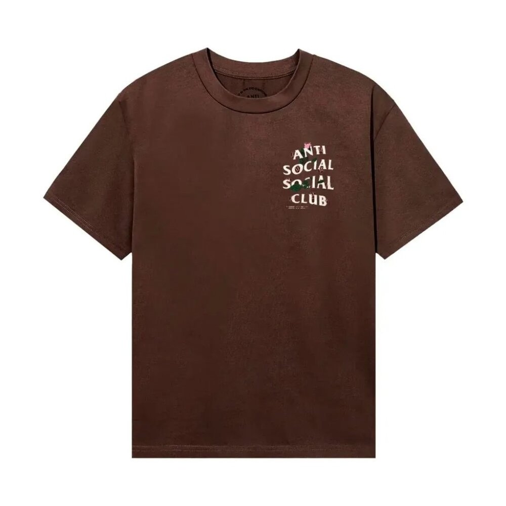 Anti Social Social Club x Sad Boyz - Brown T-Shirt - Size Large (L)